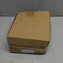 goldenwarm Gold Interior Door Knobs, Zinc-Alloy Privacy Brushed Gold Door Knobs Interior, Rectangular Brushed Brass Indoor DoorKnobs for Bedroom, Bathroom, 2 Pack