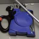 Shark Rechargeable Floor Sweeper, Motorized Brushroll, Compact Swivel Design, Easy-Empty Dust Cup, 10" Cleaning Path, Powerful Debris, Dust & Pet Hair Pickup, for All Floor Types, Blue, V2700Z