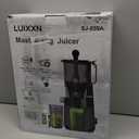 Cold Press Juicer, 5.8" Wide Feed Chute Juice Extractor Machine with 400W, High Juice Yield, Slow Masticating Juicer for Whole Vegetables & FruitsDeep Grey