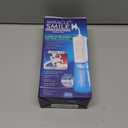 Ontel Miracle Smile Water Flosser for Teeth & Gum Health, Unique H-Shaped Flossing Head&4 Water Jets, Cordless Water Flosser Features 360 Cleaning&3 Pressure Modes, USB Rechargeable Dental Floss, White