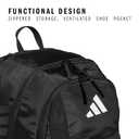 adidas Stadium 4 Soccer Backpack Team Sports Bag with Ball Pocket, 36L