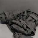 Shilucheng 4 Piece King Sheet Sets, Cooling Sheets, Blend Rayon Derived from Bamboo, Deep Pocket Up to 16", Breathable & Soft Bed Sheets, Hotel Silky Bedding Set, Dark Grey