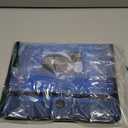 Lion Expand-N-File Poly Expanding Wallet, Letter (9-1/2 inch x 12 inch), 3 inch Gusset, Transparent Blue, 1 Wallet (48160-BL)