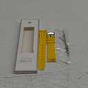 Omega, Swatch, Rolex Watch Band for 20mm Watches, No Gap, Soft Silicone, Easy to Use and Customize (Yellow)