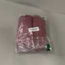 Women's Leather Midi Dress with Asymmetric Back Lacing (Fits Large, Size Down) (Medium, 01 Burgundy)