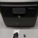 SentrySafe Black Fireproof and Waterproof Safe, File Folder and Document Box with Key Lock, Ex. 14.3 x 15.5 x 13.5 inches, HD4100