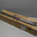 Three by Three Seattle 28 x 2.5 Inch Metal Strip Frameless Magnetic Bulletin Board (3 Pack) with 15 Large Magnets for Memos, Photos, Lists, and More in Office, Home, or School Décor (White)