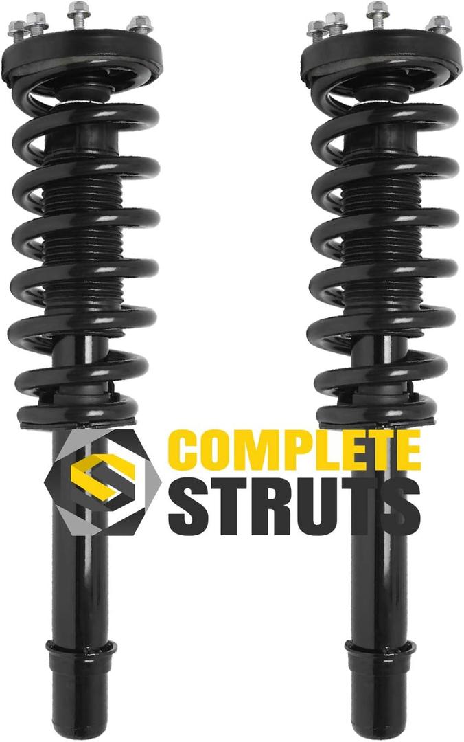 Front Quick Complete Strut Assemblies with Coil Springs Replacement- Set of 2