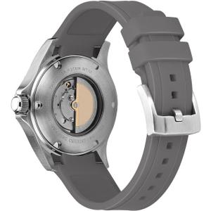 Kai Tian 18mm 20mm 22mm 24mm Curved Ends Silicone Watch Band, Premium Soft Silicone Adjustable Black Watch Bands Replacement Rubber Watch Strap for Women Men (Gray)