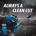 Premium 10 Inch Chainsaw Chain 3/8" LP Pitch, 050" Gauge, 40 Drive Links, German Steel, fits MAKITA, ECHO, Remington RM1035P, Worx WG309, Sun Joe SWJ803E, Craftsman - and more - S40 (3 Chains)