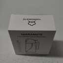 YARRAMATE 2Pcs 16oz/470ml 2 in 1 Oil Sprayer for Cooking with Stickers, Food-grade Glass Oil Spray Bottle, Oil Dispenser and Oil Sprayer for Kitchen, Salad, Frying, BBQ (White & Green)