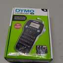DYMO LabelManager 160 Label Maker Bundle with 3 D1 Label Cassettes, Portable Handheld, QWERTY Keyboard, One-Touch Smart Keys, Large Display, Home & Office Organization