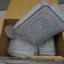 40 PCS Food Storage Containers with Lids Airtight (20 Containers & 20 Lids), Plastic Storage Meal Prep Container-Stackable 100% Leakproof & Microwave Organization and Storage Sets, Lunch Containers