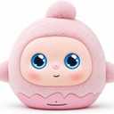 Lovi AI Companion Emo Robot for Kids, Smart Interactive Plush Talking Toys with LCD Emotional Eye Screen, Desk Educational Playmate for Play, Bedtime and Learning, Electronic Pet Gift for Boys & Girls, 9.1 x 8.6 x 7.1 inches