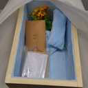 Wooden Handmade Pet Casket|Dog Cat Casket,Coffin|Pet Caskets For Dogs,Cats,|Pet Burial Box,Pet Memorial (Inside 15.8"L x 9.0"W x 6.3"H) X-Small Blue