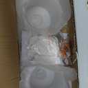 Stainless Steel Milk Glass Vanity Lights for Bathroom, 2 Light Gold Bathroom Light Fixtures Over Mirror, Ceramic E26 Sockets Wall Mounted