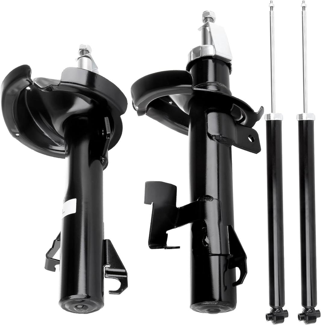 ECCPP shock Struts shock absorbers for 2004-2009 for Mazda 3,2006-2010 2012-2015 for Mazda 5 shock Struts for 334701 334700 343412 Front and Rear shocks