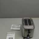BLACK+DECKER 2-Slice Toaster with 7 Toast Shade Settings, Extra-Wide Slots for Bagels, Stainless Steel Exterior Finish