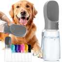 Mr. Pen Portable Dog Water Bottle, 19 oz, Large, Grey, Travel Dog Water Bottle Dispenser, Not Dishwasher Safe