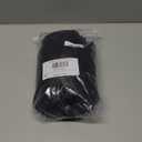 WOMACO Stretch Bed Headboard Slipcover 180 GSM Thick Fabric Solid Color Dustproof Bed Head Protector Cover for Bedroom Dcor (Black, 47-55")