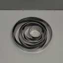 Doczen 6 Pcs Round Cookie Cutter Set (2, 3, 3.5, 4, 5, 6 Inch) - Round Cookie Cutter 4, 5, 6 Inch, Stainless Steel