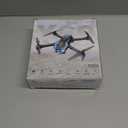 2K HD FPV Drone with Camera for Adults - Altitude Hold, One-Key Takeoff/Landing, 3 Speed Modes, Headless Mode, 2 Batteries, Foldable & Portable, Best Gifts for Beginners, Teen Boys & Girls (BlackBlue)