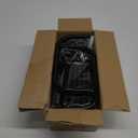 3 Tier Shoe Rack, Shoe Organizer for 18 Pairs of Shoes, Black Non-Woven Fabric Shoe Storage Shelf for Closet, Entryway, Garage, Corridor, Long Shoe Shelves (3 Tie Black Non-adjustable)