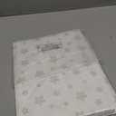 Crib Sheets for Boys or Girls 2 Pack, Fitted Crib Sheet for Standard Size Crib and Toddler Mattresses, Soft and Breathable Material, Grey & White