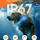 Remote Training Collar with LED Light 3300FT Range, Rechargeable & Waterproof, Beep and Vibration Modes with Adjustable Levels, Reflective Strap for Small Medium Large Dogs