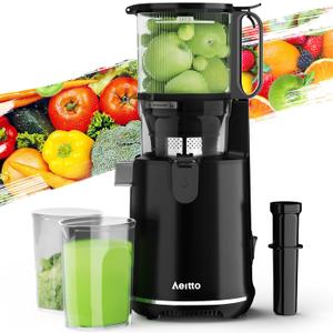 Aeitto Max5 Cold Press Juicer, Juicer Machines For Whole Fruits & Vegetables