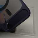 TORRAS for iPhone 17 Pro Case with Strong Magnetic & Stand, Fit for MagSafe, Mil-Grade Protection, Built-in Kickstand, Camera Control, Translucent Shockproof Slim 17 Pro Cover Ostand, Deep Blue