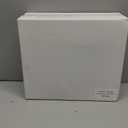 5 Pcs Sage Green Christmas Tree Figurines 11''/ 8.6''/ 7''/4.7'' Glittered Christmas Trees Resin Stone Xmas Holiday Figurines Xmas Desk Decor Centerpieces for Tabletop Decorations