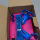 Balloon Pump Electric, Portable Automatic Dual Nozzle Inflator 110V 600W with Tying Tools for Birthday Gender Reveal Baby Shower Balloons Party Decorations (Rose Red)