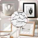 0.5x1 Inch Self-Adhesive Mosaic Tiles, 0.8mm Thick Fancy Tiny Mirror, 200Pcs Teardrop Shape Small Mirrors for Crafts, Silver DIY Mirror Mini Mirrors Wall Stickers for Crafts Art Wall Door Home Decorat