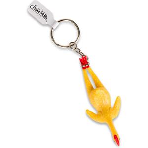 Mcphee Accoutrements Rubber Chicken Keychain