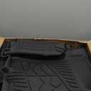 LASFIT Floor Mats+Cargo Liner+Backrest Mat+Underfloor Storage Mat for 2021-2026 Ford Bronco 4-Door Carpet Flooring TPE All Weather Protector Waterproof Trunk Liner Back Seat Cover, Combo Set