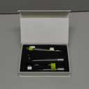 4-Piece Fusion Wand Acessory Set for Nuderma Wands - NuDerma NOT Included - Neon & Argon Fusion Glass applicators for Nuderma  High Frequency Upgraded Fusion Wand Set Compatible with Nuderma Systems