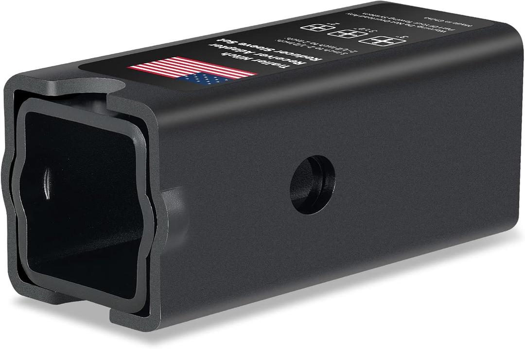 Trailer Hitch Receiver Adapter Reducer Sleeve Set, 3 to 2-1/2 or 2-Inch, 2-1/2 to 2 Inch Hitch Extender Towing Hitch Receivers 2 Piece