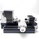 Mini Metal Lathe Machine, 36W 20000 RPM, Benchtop Lathe for Woodworking DIY,Crafting Wood & Soft Metal