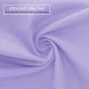Nestl Soft Pillow Shams Set of 2 - Double Brushed Microfiber Pillow Covers - Hotel Style Premium Bed Pillow Cases, with 1.5 Decorative Flange, Euro 26"x26" - Lavender
