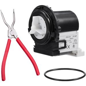 ( ) 4681EA2001T Washer Drain Pump Motor & 383EER4004A 11 Inch Washer Spring Expansion Removal Tool - 4681EA2001T Fit for LG Kenmore Washer Spring Expansion Tool Fit for LG Samsung Washer