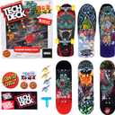 TECH DECK, Godzilla Sk8shop Fingerboard Bonus Pack, Collectible and Customizable Mini Skateboards, Kids Toys for Ages 6 and up (Multicolor)