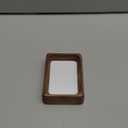 Walnut Wood Picture Frame,Picture 2x3 with Mat or 2.5x3.5 Without Mat,Standing Desk Photo Frame 2.5 by 3.5,Plexiglass,Tabletop or Wall Display