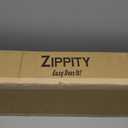 4.5ft H (1 Post w/Planter) No Dig Zippity Majestic Mailbox Post with Planter Box, White Vinyl Post for Mailboxes for Outside, Decorative Post w/Flower Box, Architectural Post for Mailboxes, ZP19027