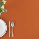 maxmill Textured Rectangular Tablecloth Water Resistance Antiwrinkle Spillproof Soft Jacquard Table Cloth for Dining Room, Buffet Banquet Parties and Holiday Dinners, 60 x 104 Inch, Rust