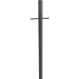 Traditional Outdoor Lamp Post with Plastic Cross Arm, 80-Inch by 3-Inch, Bronze  Design House, 501817-BRZ