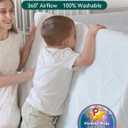 Babelio Crib Mattress Ultra-Breathable 100% Washable Core Dual Sided Baby Toddler Mattress with Removable Machine-Washable Cover 52" x 28"