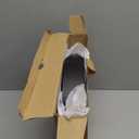 DAXSMY Atomic Wall Clock Analog 10 Inch Battery Operated Modern Decorative for Living Room Kitchen Office Bedroom Bathroom(Black)