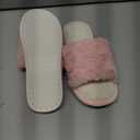 Smile Face Slippers for Women Memory Foam Retro Soft Plush Warm Cozy Non-Slip House Slippers Indoor Outdoor Comfortable Fuzzy Cute Christmas Gifts, Size 40-41