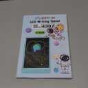 FLUESTON LCD Writing Tablet, 10 Inch Doodle Board Toys Gifts for 3-8 Year Old Girls Boys, Colorful Electronic Drawing Pad for Toddler, Easter Basket Stuffer for Kids Educational Learning Travel Toy (11"W x 7.5"H, Delightful Dolphin Blue)